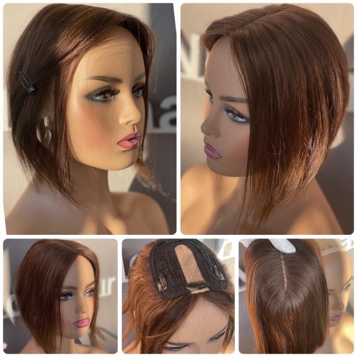 Накладка из натурального волоса 4